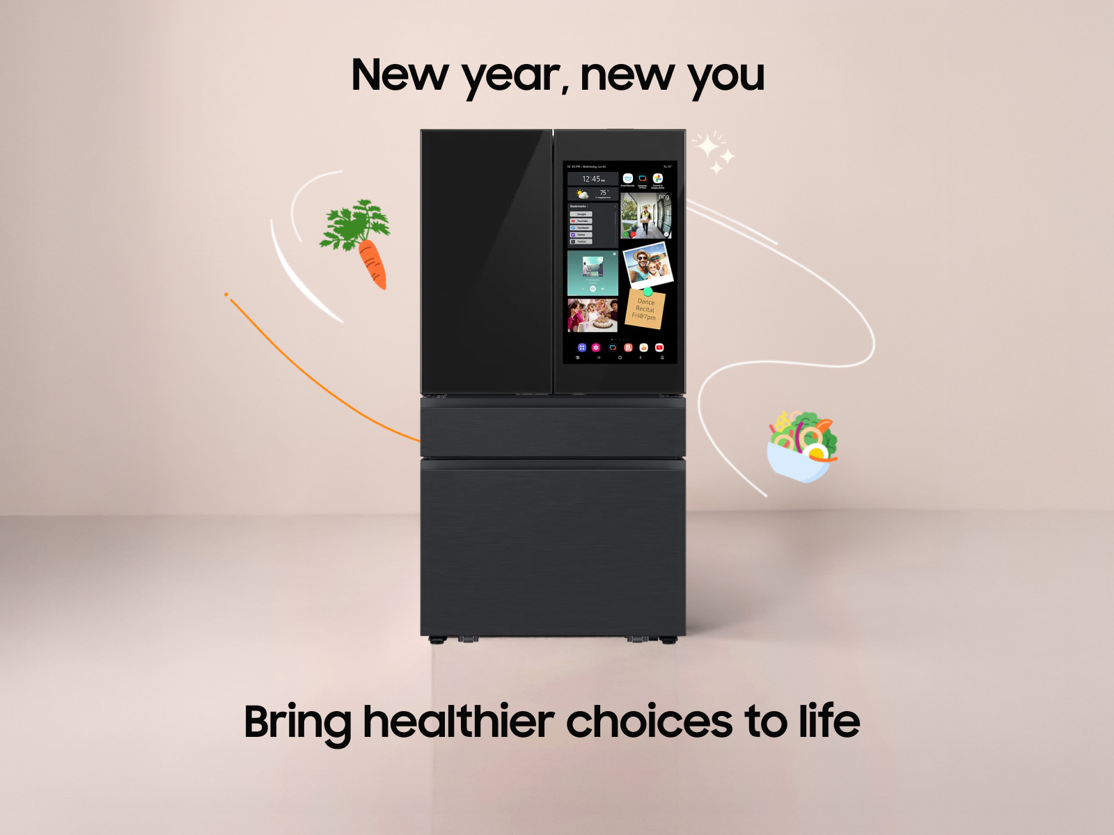 [Bésp~óké 29 c~ú. ft. 4-D~óór F~réñc~h Dóó~r Réf~rígé~rátó~r wít~h ÁÍ F~ámíl~ý Húb~™+ & ÁÍ Ví~síóñ~ Íñsí~dé™ íñ~ Chár~cóál~ Glás~s áñd~ Blác~k/Chá~rcóá~l]