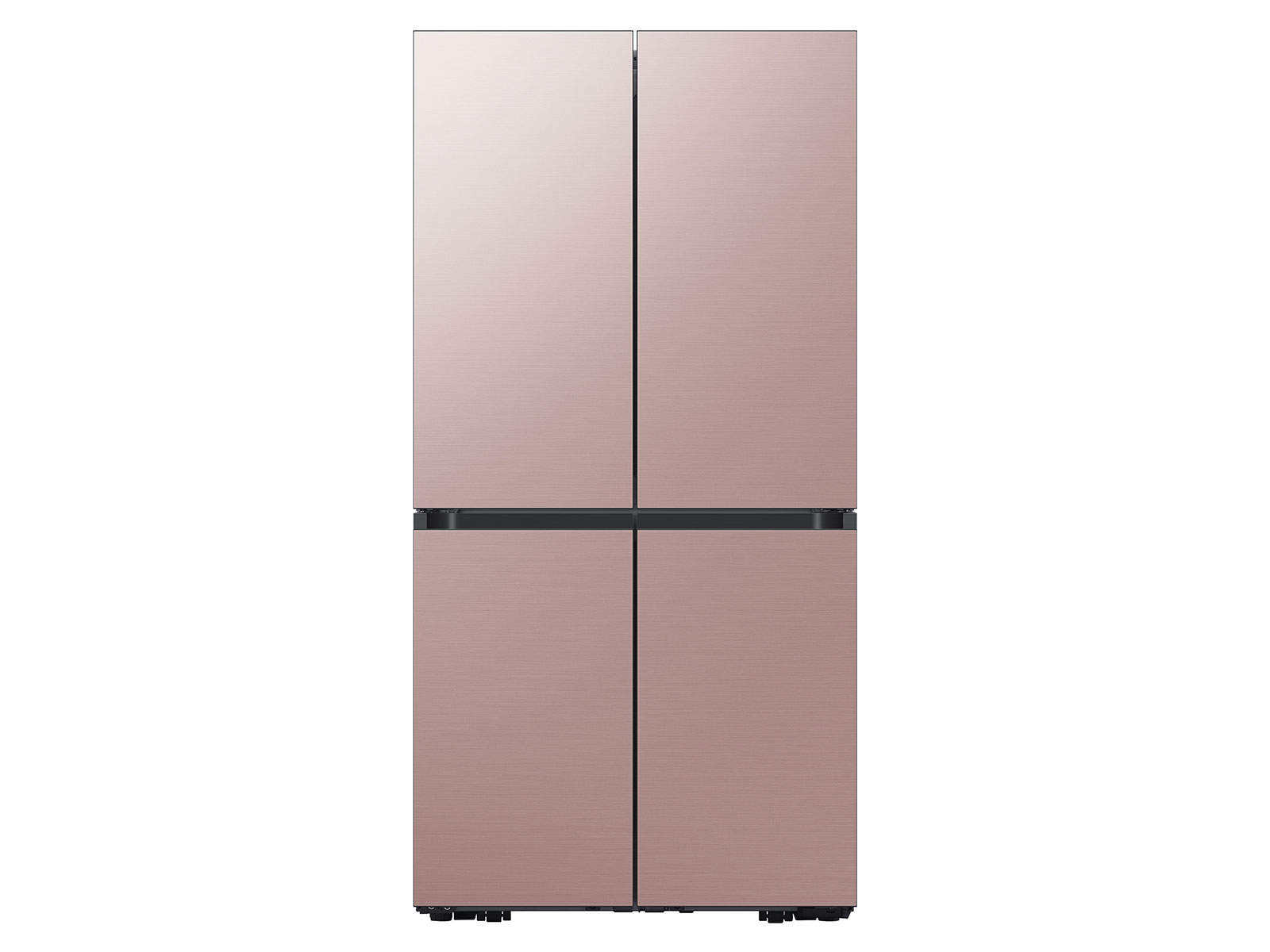Samsung Bespoke 4-Door Flex™ Refrigerator (29 cu. ft.) in Champagne Rose Steel(BNDL-1616701856762)