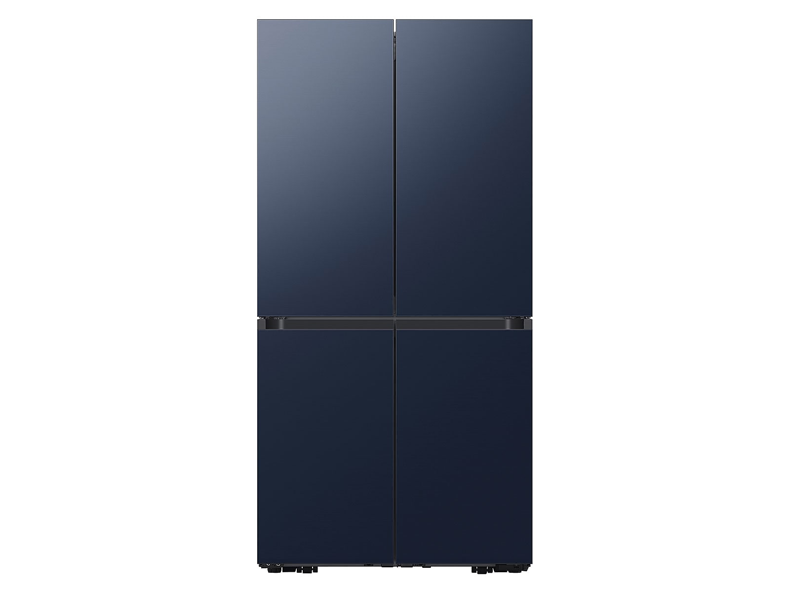 Samsung Bespoke Counter Depth 4-Door Flex™ Refrigerator in Navy Blue Steel (23 cu. ft.) in Navy Steel(BNDL-1616699068555) photo