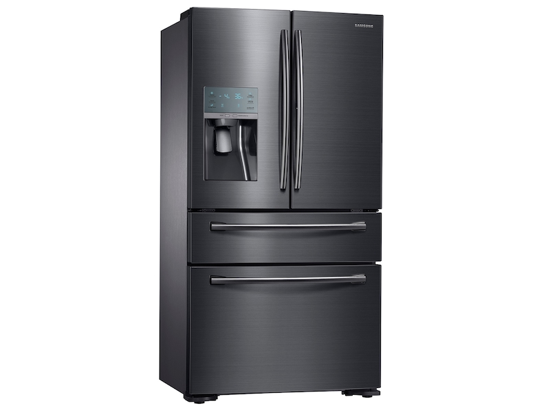 cu. ft. Refrigerador 4 puertas con profundidad de para escaparates de alimentos en refrigerador de acero inoxidable - RF22KREDBSG/AA | Samsung ES