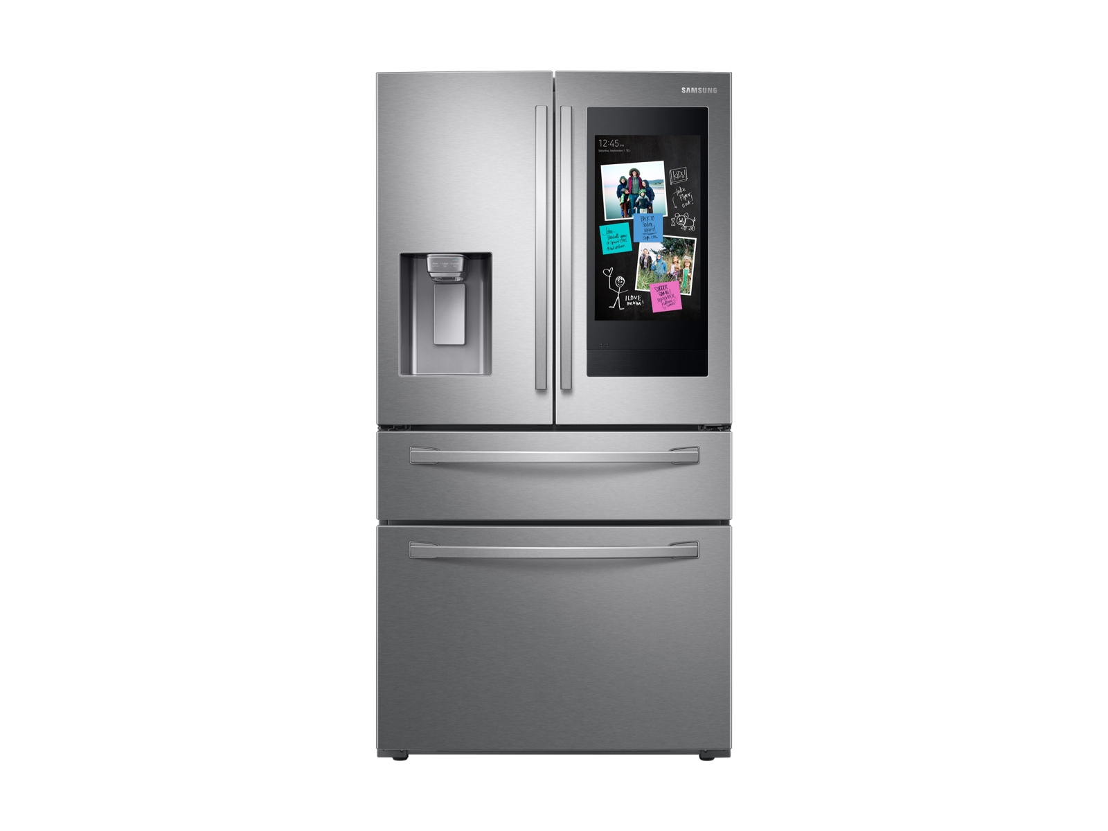 20 Cu Ft French Door Refrigerator Refrigerators Rf20hfenbbc Aa