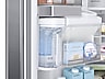 Thumbnail image of 23 cu. ft. Counter Depth 4-Door French Door Freestanding Chef Collection Refrigerator in Stainless Steel