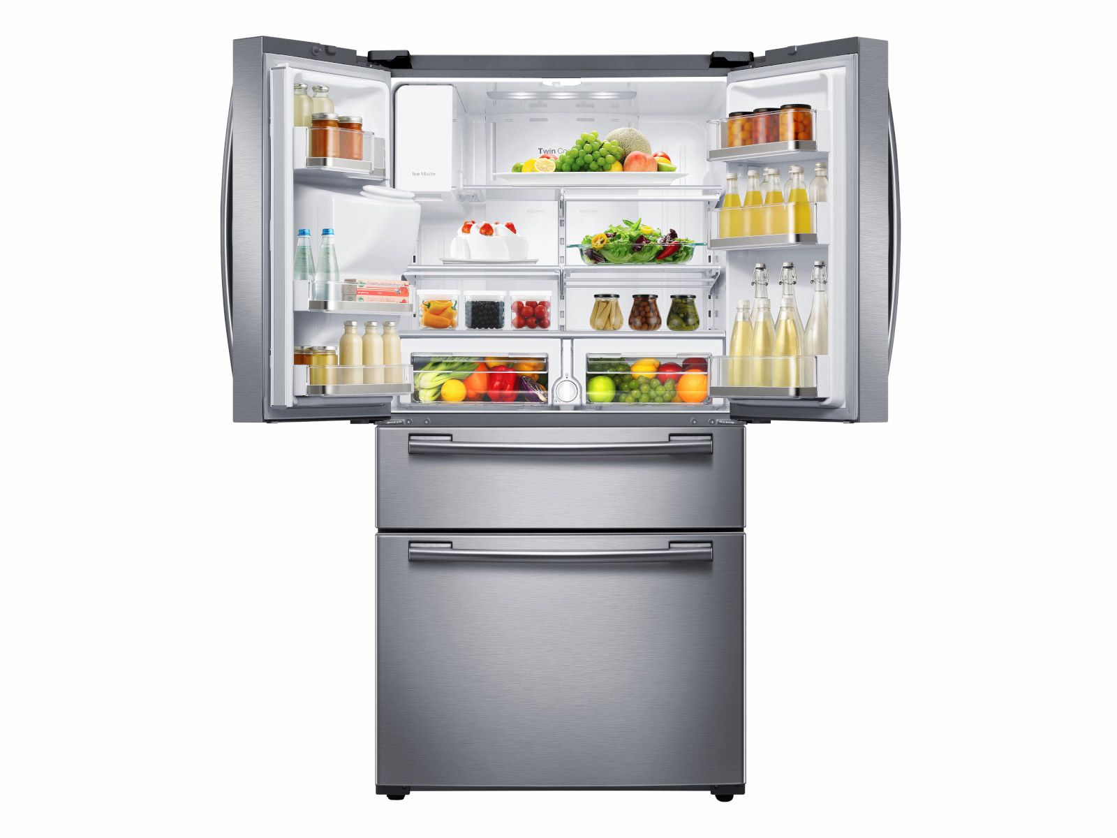 https://image-us.samsung.com/SamsungUS/home/home-appliances/refrigerators/french-doors/pdp/rf25hmedbsr/102417-new/02_Refrigerator_French-Door_RF25HMEDBSR_Top-Doors_Open_with_Food_Silver.jpg?$product-details-jpg$