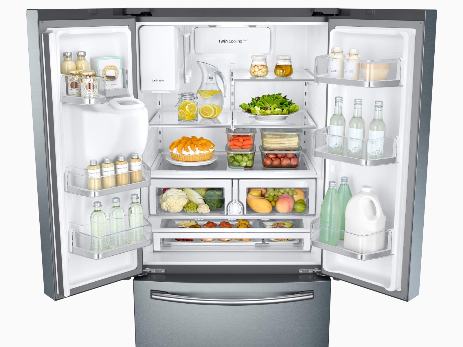 Thumbnail image of 26 cu. ft. 3-Door French Door Refrigerator with CoolSelect Pantry™ in Stainless Steel