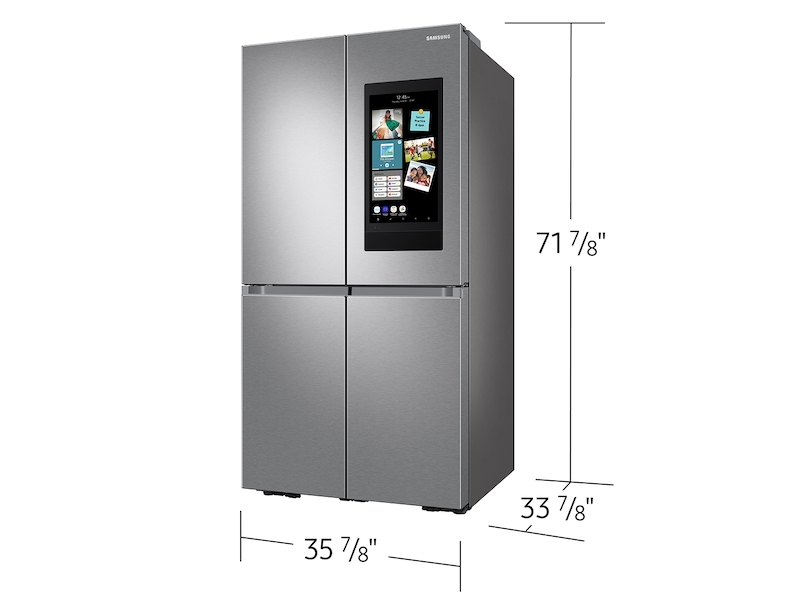 29 cu. ft. Smart 4-Door Flex&trade; Refrigerator with Family Hub&trade; and Beverage Center in Stainless Steel