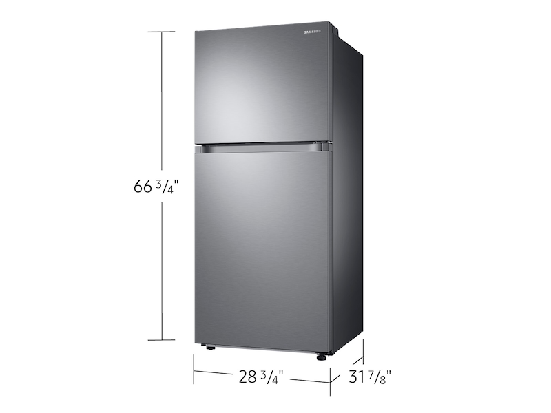 18 cu. ft. Top Freezer Refrigerator with FlexZone&trade; and Ice Maker in Stainless Steel