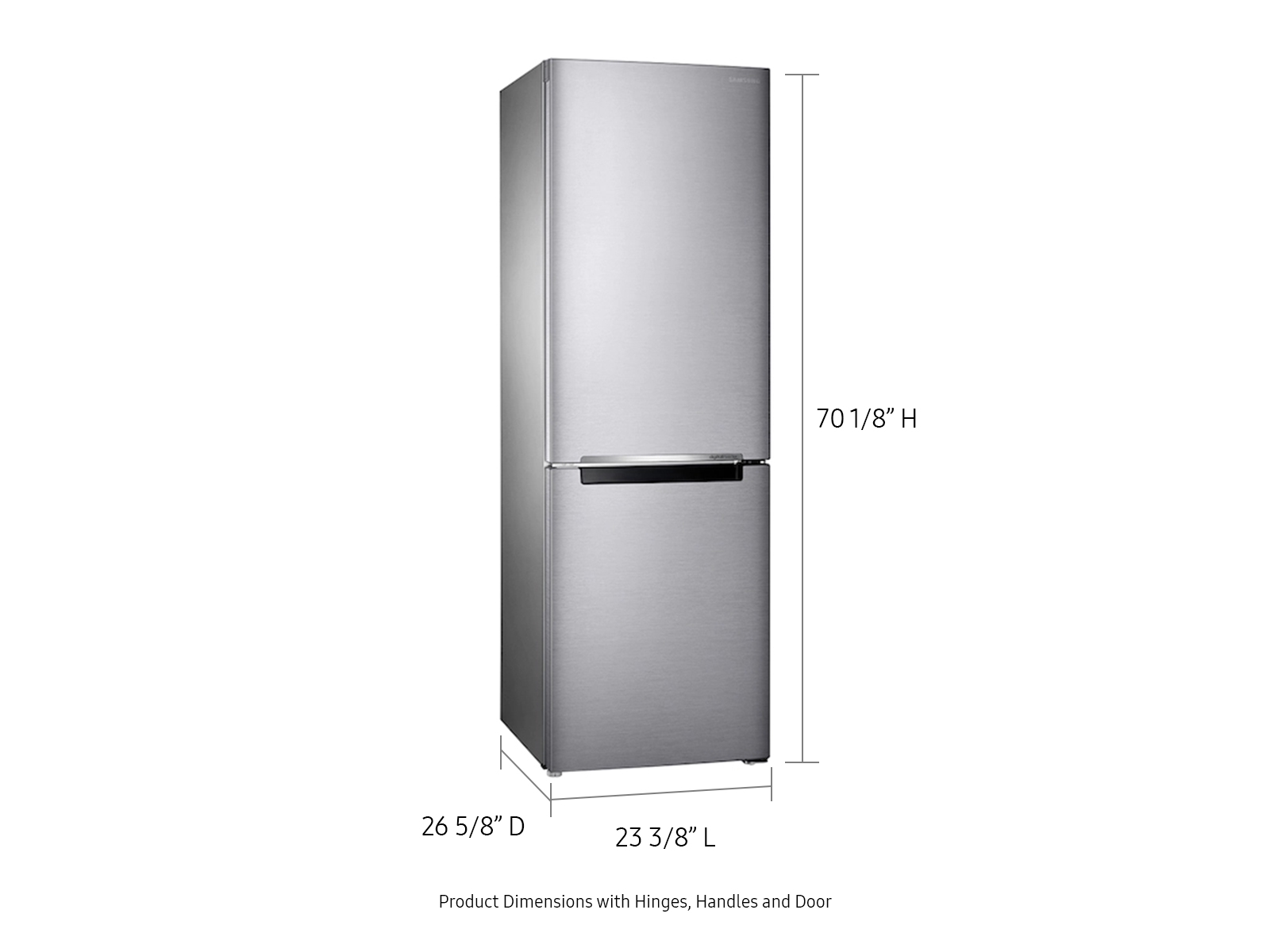 Thumbnail image of 11.3 cu. ft., 24&quot; Bottom Freezer Refrigerator