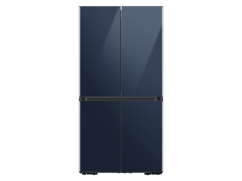 samsung.com | Bespoke 4-Door Flex™ Refrigerator (29 cu. ft.) in Navy Glass