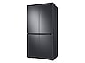 Thumbnail image of 23 cu. ft. Smart Counter Depth 4-Door Flex™ refrigerator with AutoFill Water Pitcher and Dual Ice Maker in Black Stainless Steel