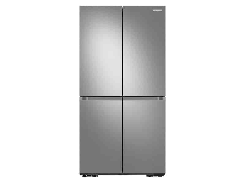 23 cu. ft. Smart Counter Depth 4-Door Flex™ refrigerator with AutoFill Water Pitcher and Dual Ice Maker in Stainless Steel