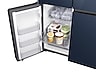 Thumbnail image of Bespoke Counter Depth 4-Door Flex&trade; Refrigerator (23 cu. ft.) in Navy Glass