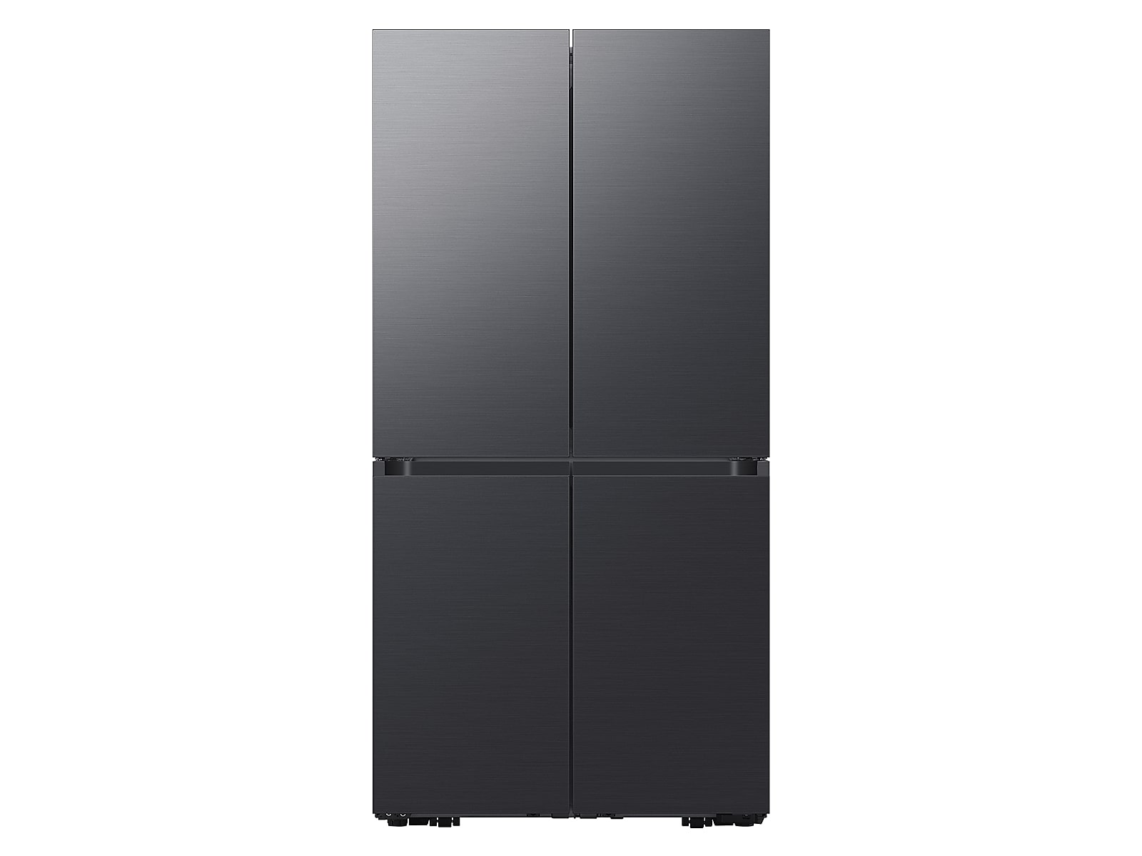 Samsung Bespoke Counter Depth 4-Door Flex™ Refrigerator in Black Matte Steel (23 cu. ft.) in Matte Black Steel(RF23A9675MT/AA)