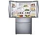 Thumbnail image of 25 cu. ft. Large Capacity 4-Door French Door Refrigerator with External Water &amp; Ice Dispenser in Stainless Steel