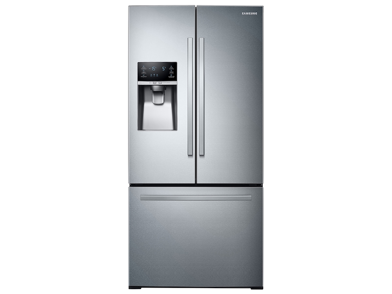 26 cu. ft. 3-Door French Door Refrigerator with External Water &amp; Ice Dispenser in Stainless Steel