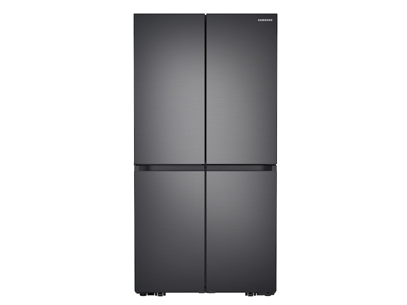 29 cu. ft. Smart 4-Door Flex™ refrigerator with AutoFill Water Pitcher and  Dual Ice Maker in Black Stainless Steel Refrigerators - RF29A9071SG/AA