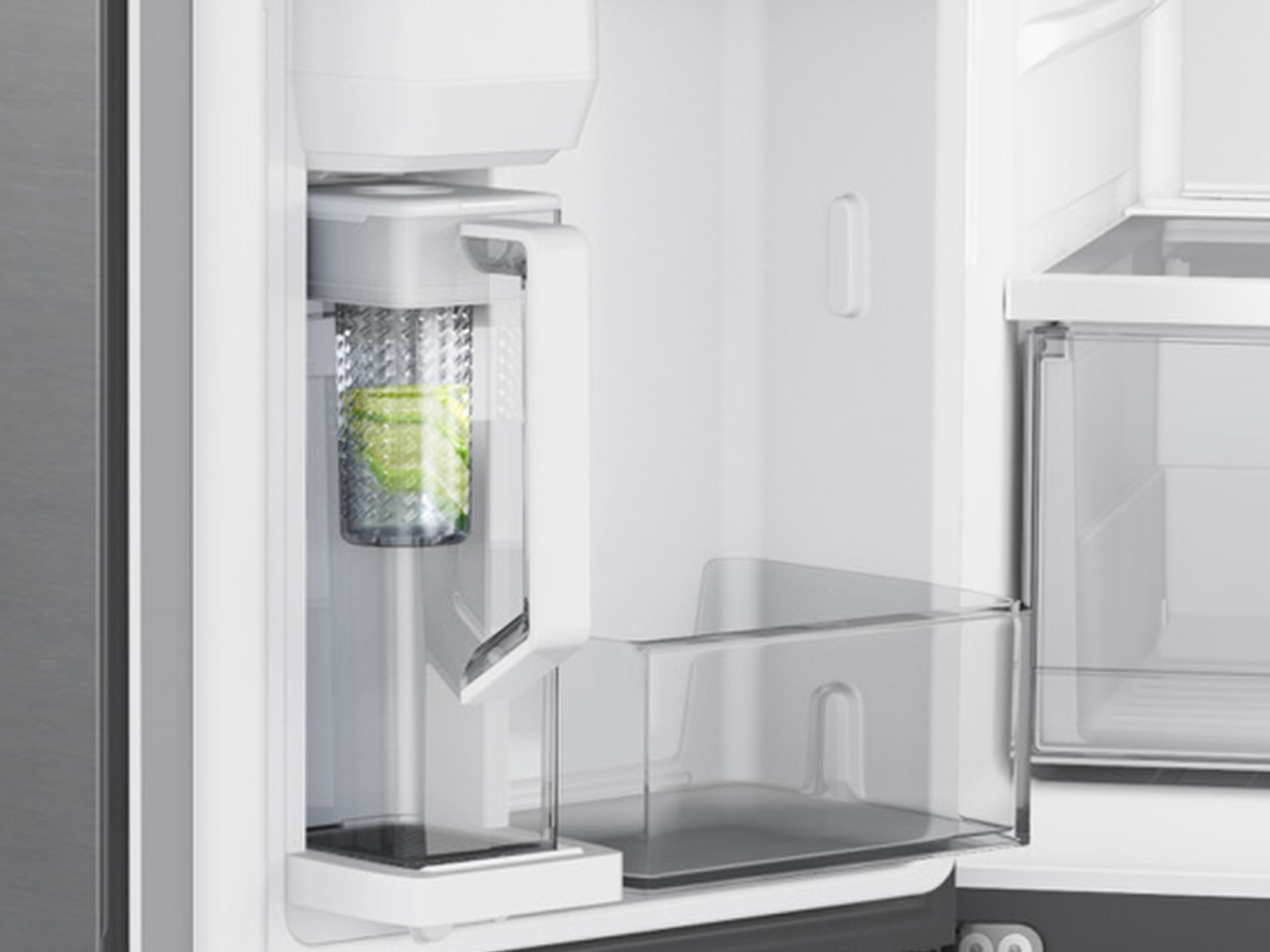 Samsung 29.2 Cu ft 4 Door Flex Refrigerator - Stainless Steel