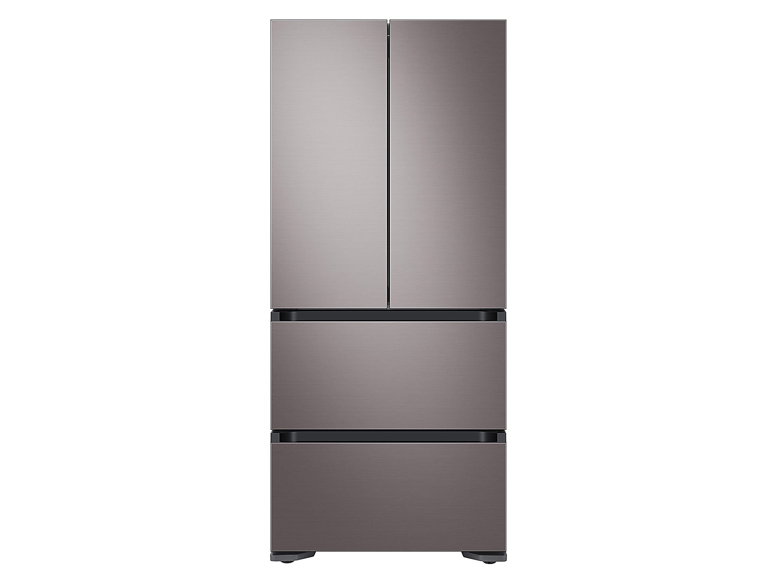Samsung 17.3 cu. ft. Smart Kimchi & Specialty 4-Door French Door Refrigerator in Platinum Bronze(RQ48T9432T1/AA)
