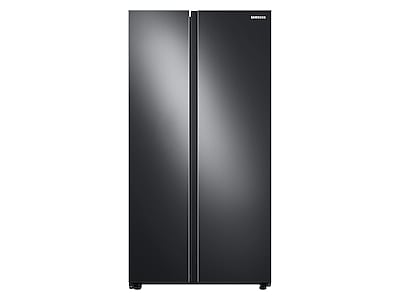 RS27T5200SG/AA, 27.4 cu. ft. Large Capacity Side-by-Side Refrigerator in  Black Stainless Steel