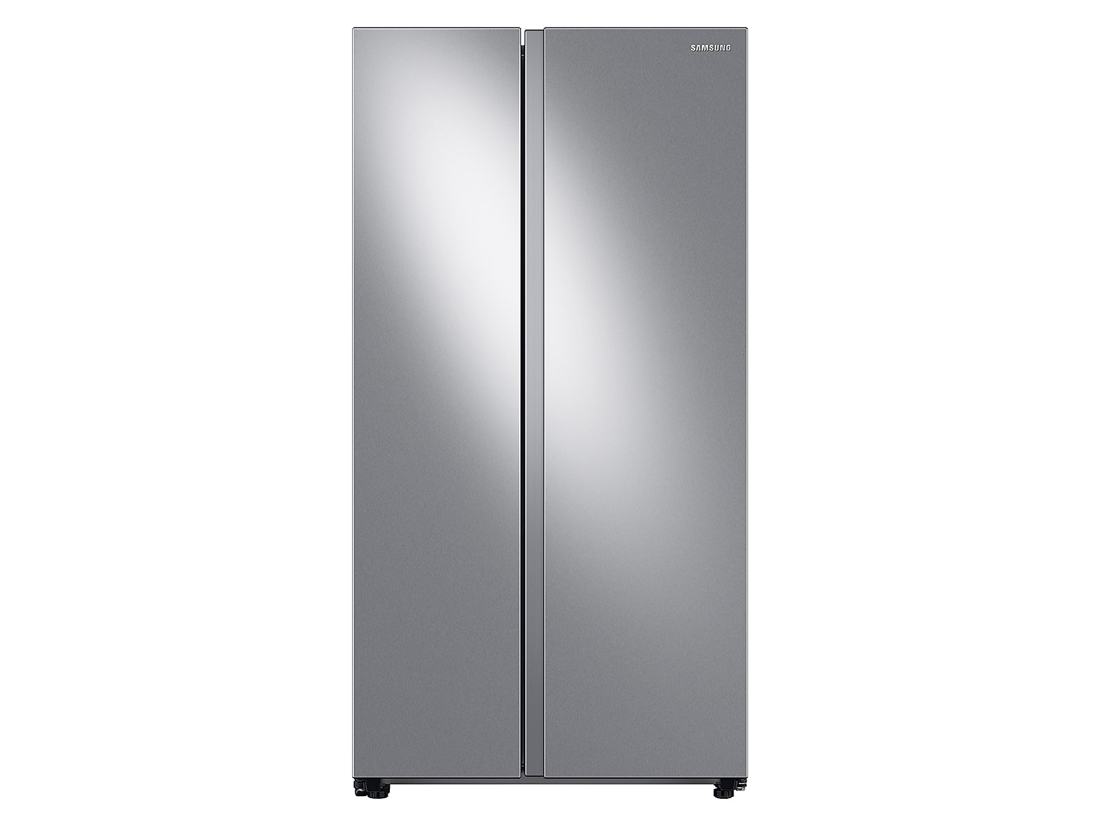 Samsung 23 cu. ft. Smart Counter Depth Side-by-Side Refrigerator in Silver(RS23A500ASR/AA)