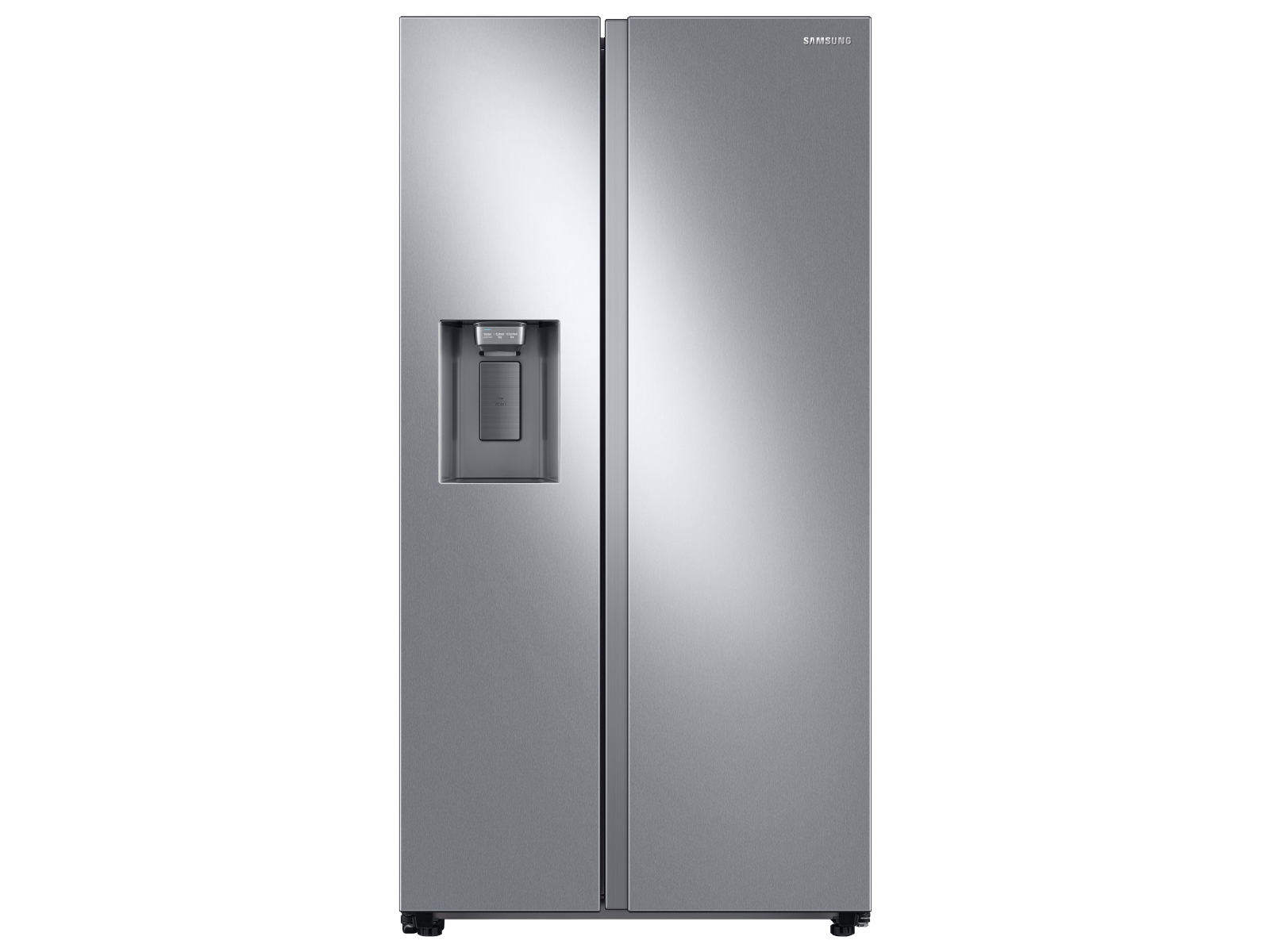Photos - Fridge Samsung 27.4 cu. ft. Smart Side-by-Side Refrigerator with Large Capacity i 