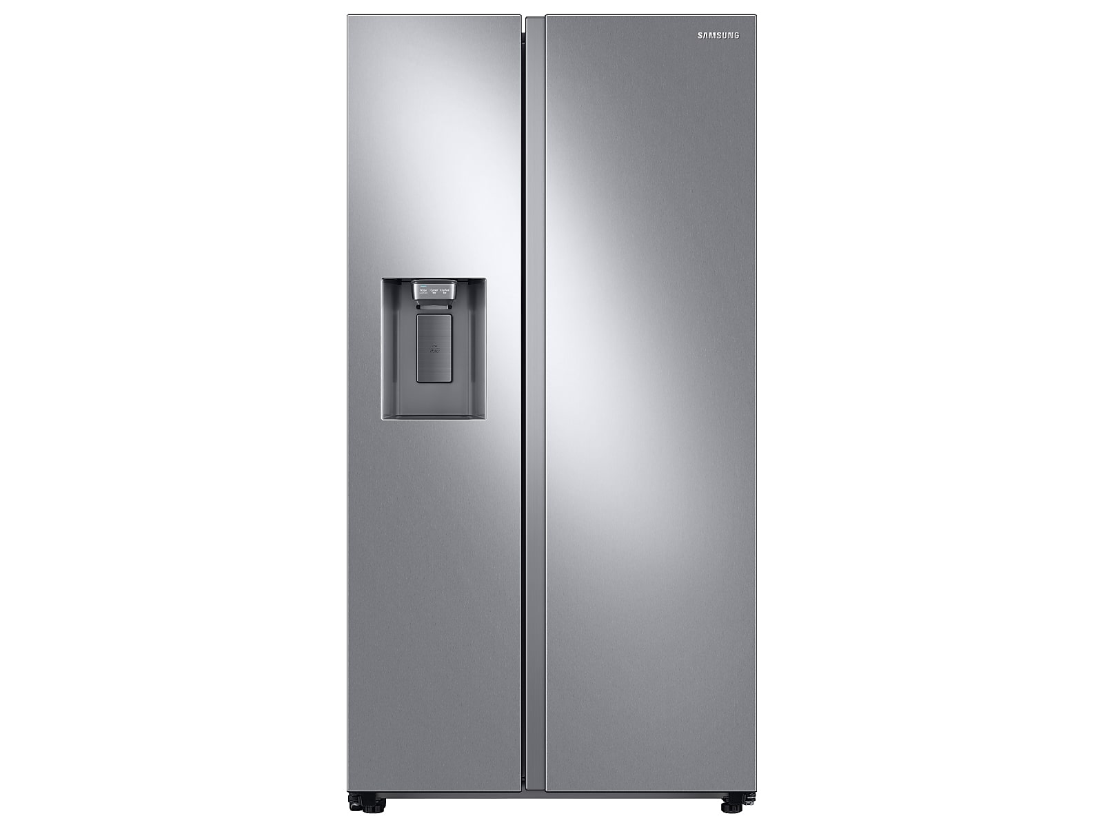 Samsung 27.4 cu. ft. Smart Side-by-Side Refrigerator with Large Capacity in Silver(RS27T5201SR/AA)