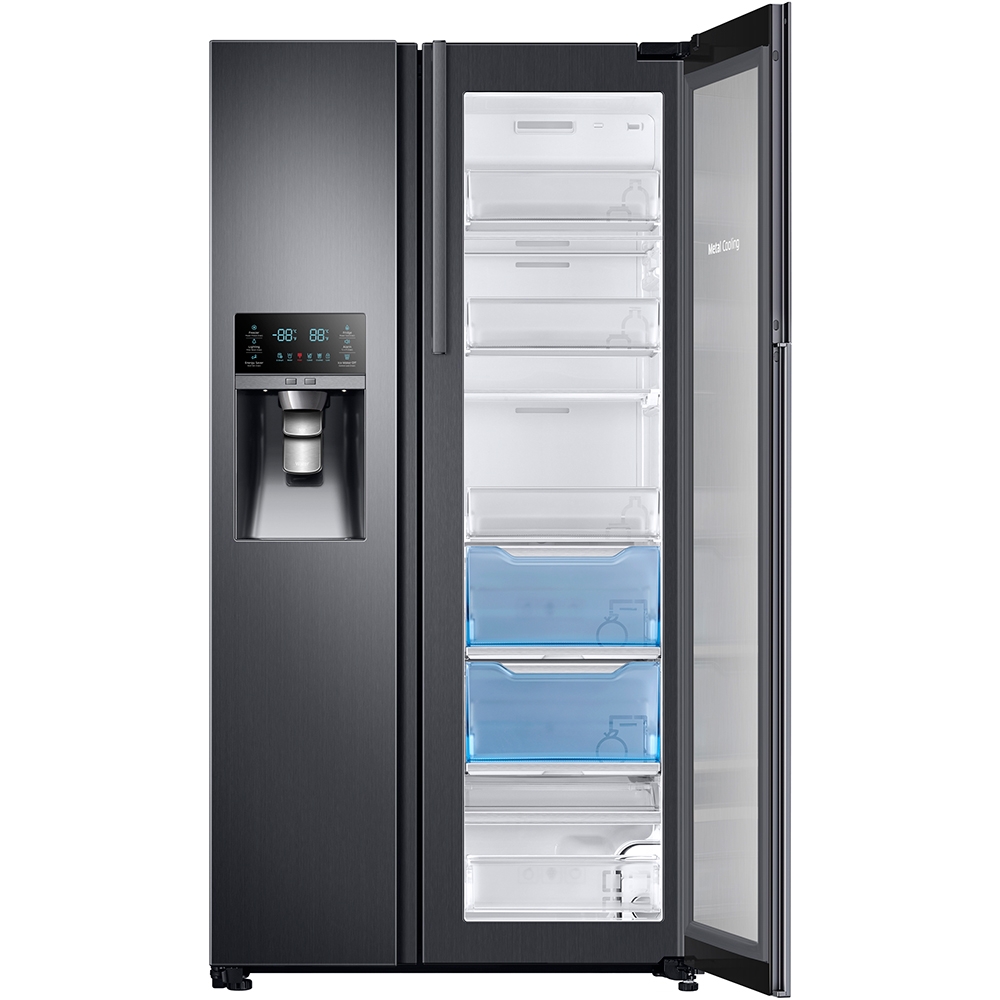 22 cu. ft. Food Showcase Counter Depth Side-by-Side Refrigerator with ...