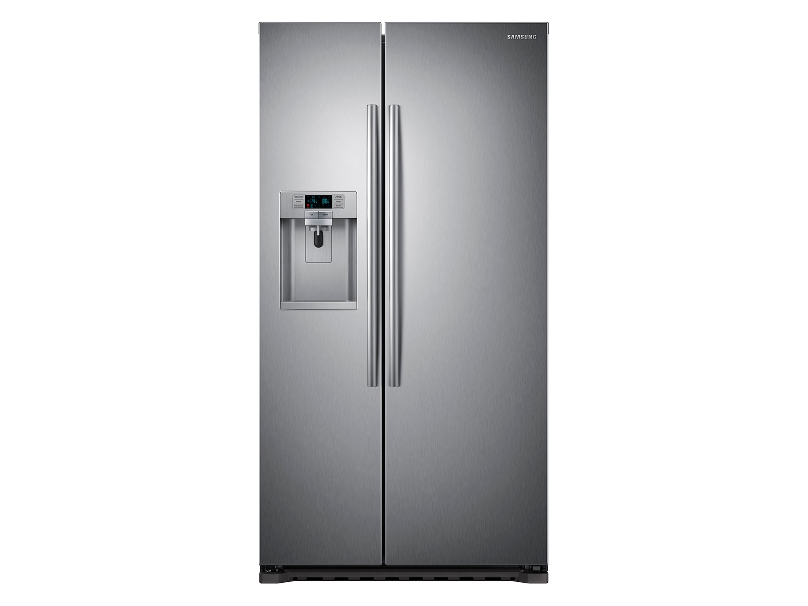 Stainless Steel 22 cu. ft. Side by Side Counter Depth Fridge | Samsung US