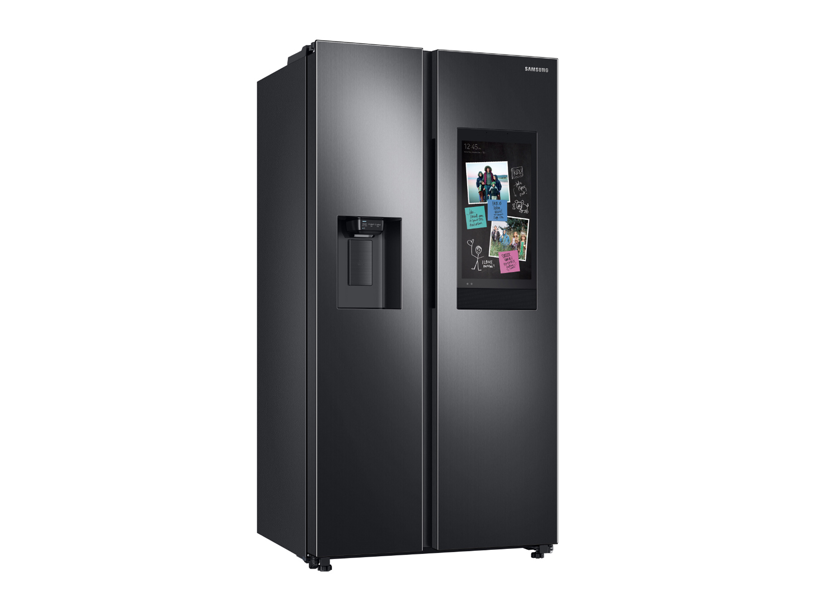 22 cu. ft. Counter Depth Side-by-Side Refrigerator with Touch Screen ...