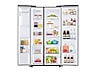 Thumbnail image of 22 cu. ft. Counter Depth Side-by-Side Refrigerator with Touch Screen Family Hub™ in Stainless Steel