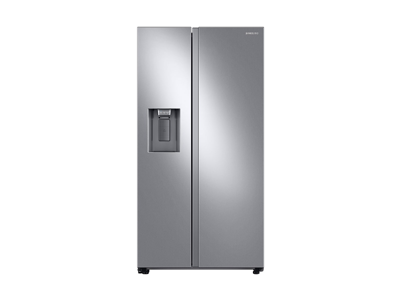 Samsung 27.4 cu. ft. Large Capacity Side-by-Side Refrigerator in Silver(RS27T5200SR/AA)