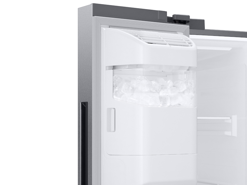 27.4 cu. ft. Large Capacity Side-by-Side Refrigerator in Stainless Steel