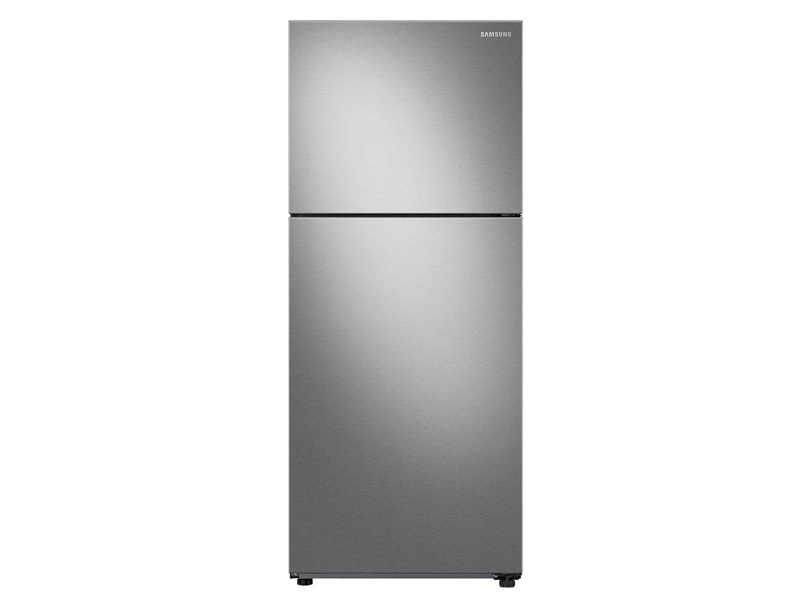 Samsung 15.6 cu. ft. Top Freezer Refrigerator with All-Around Cooling in Black(RT16A6195SR/AA)