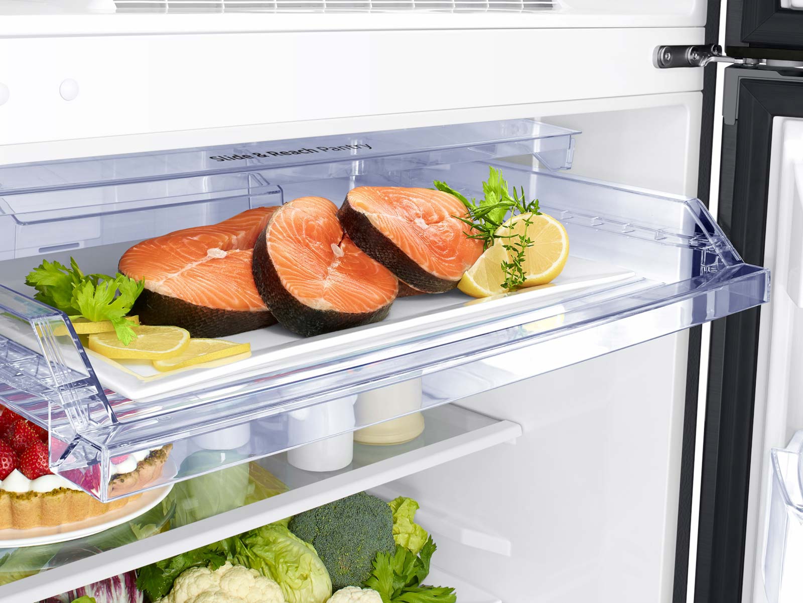 Thumbnail image of 18 cu. ft. Top Freezer Refrigerator with FlexZone™ in Black Stainless Steel
