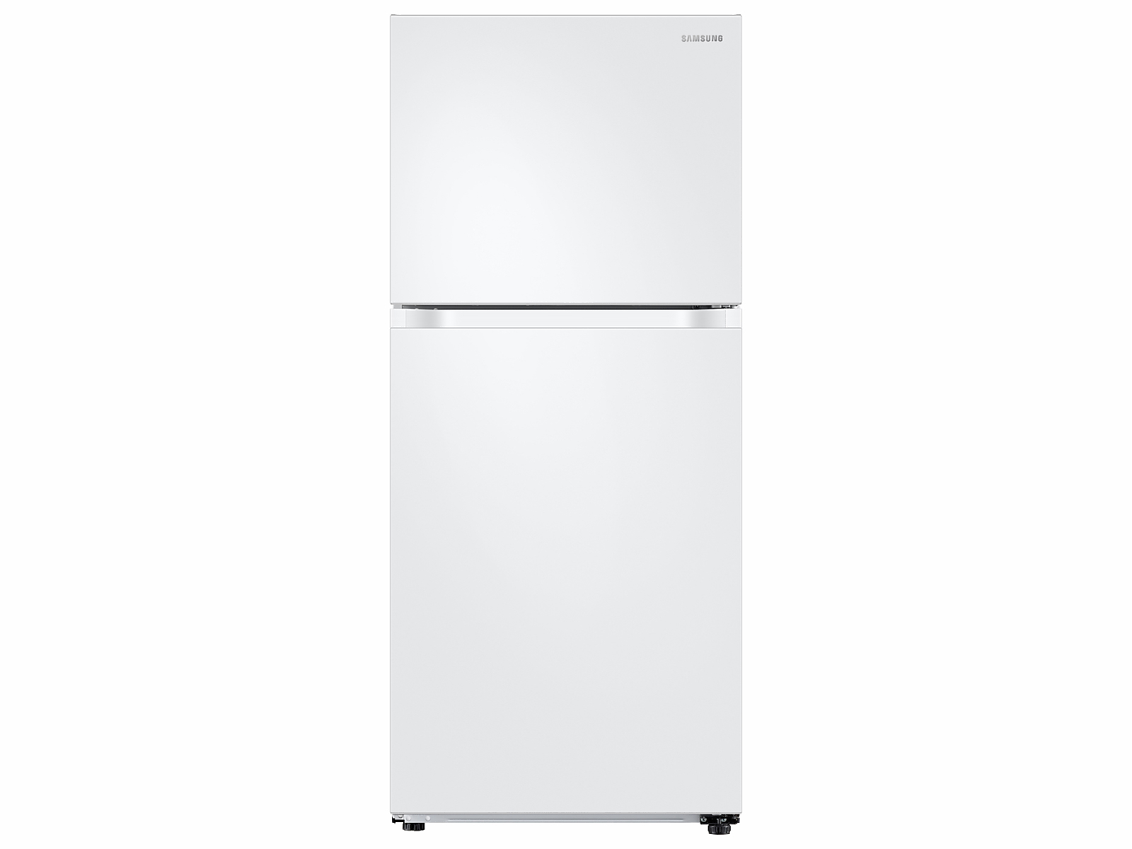 Samsung 18 cu. ft. Top Freezer Refrigerator with FlexZone™ in White(RT18M6213WW/AA) photo