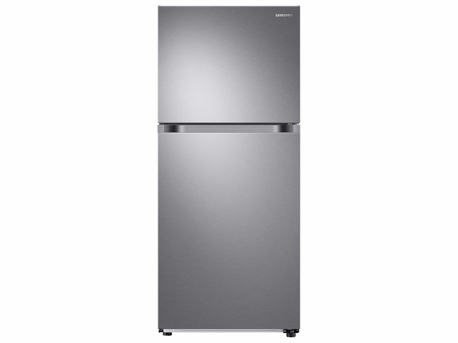 Samsung 18 cu. ft. Top Freezer Refrigerator with FlexZone™ and Ice Maker in Silver(RT18M6215SR/AA)