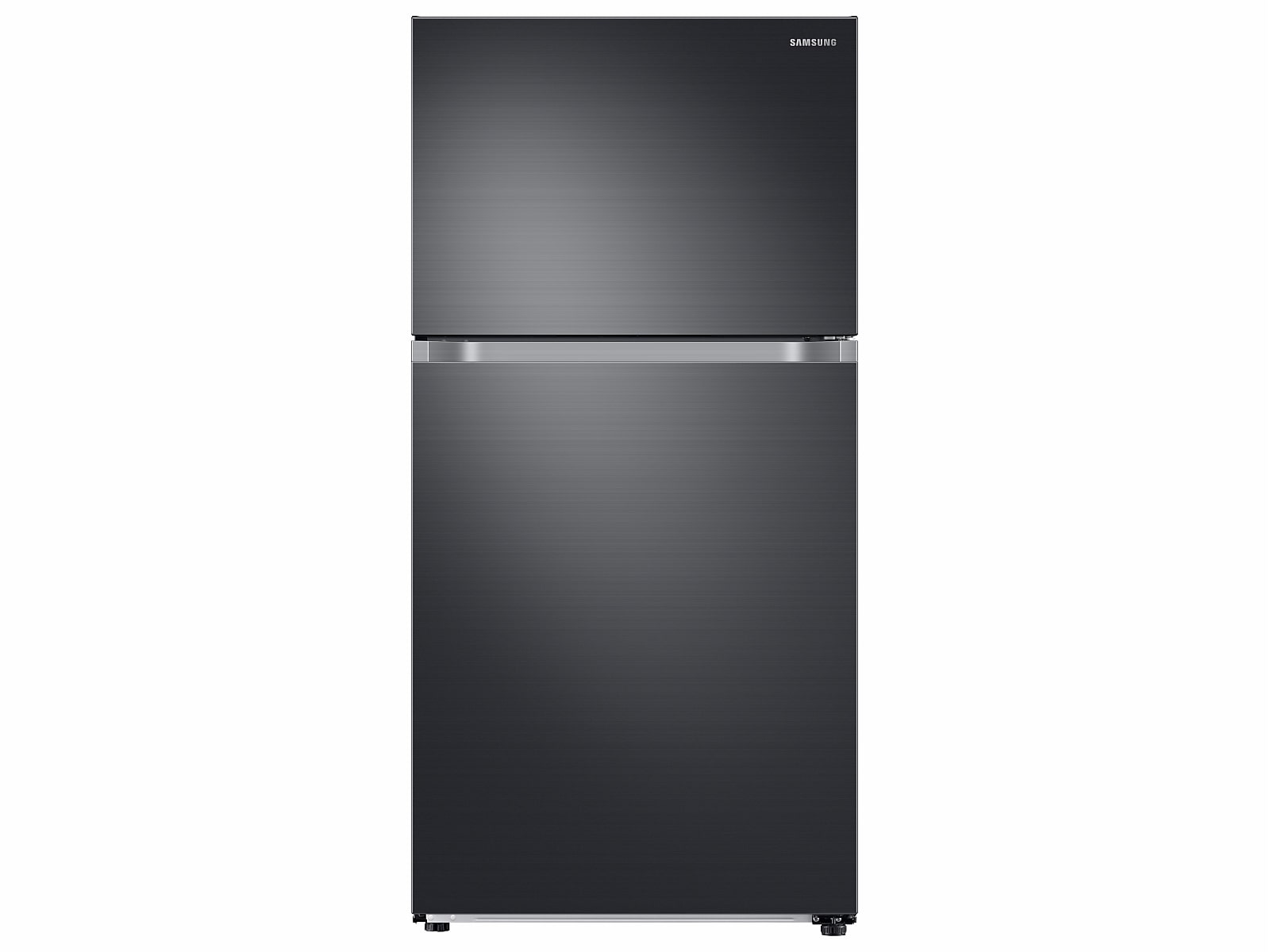 Samsung 21 cu. ft. Top Freezer Refrigerator with FlexZone™ in Black Stainless Steel(RT21M6213SG/AA) photo