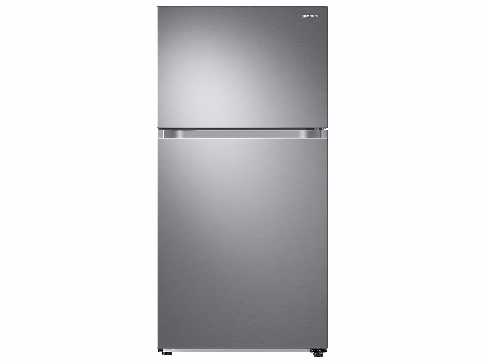 Samsung 21 cu. ft. Top Freezer Refrigerator with FlexZone™ in Silver(RT21M6213SR/AA) photo