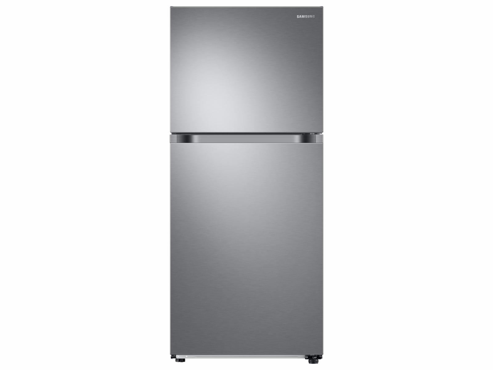 Photos - Fridge Samsung 18 cu. ft. Top Freezer Refrigerator with FlexZone™ in Silver(RT18M 