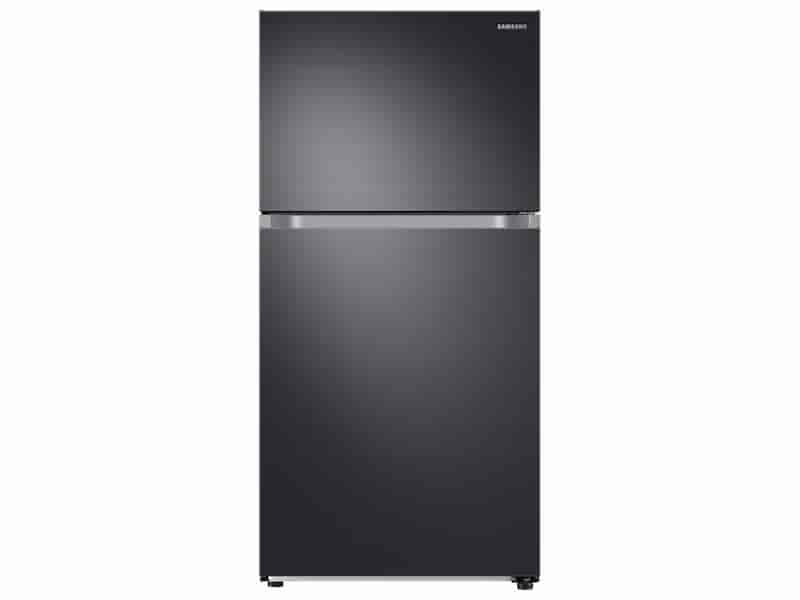 21 cu. ft. Top Freezer Refrigerator with FlexZone™ and Ice Maker in Black Stainless Steel