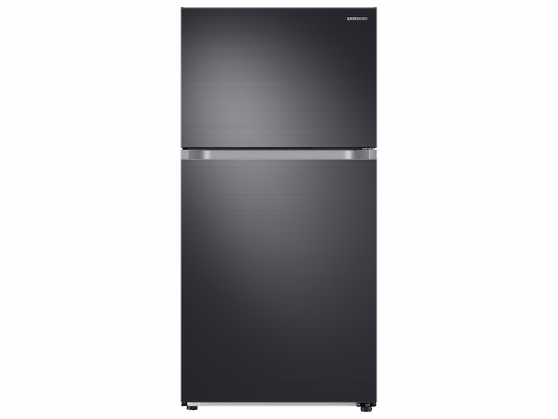 21 cu. ft. Top Freezer Refrigerator with FlexZone&trade; and Ice Maker in Black Stainless Steel
