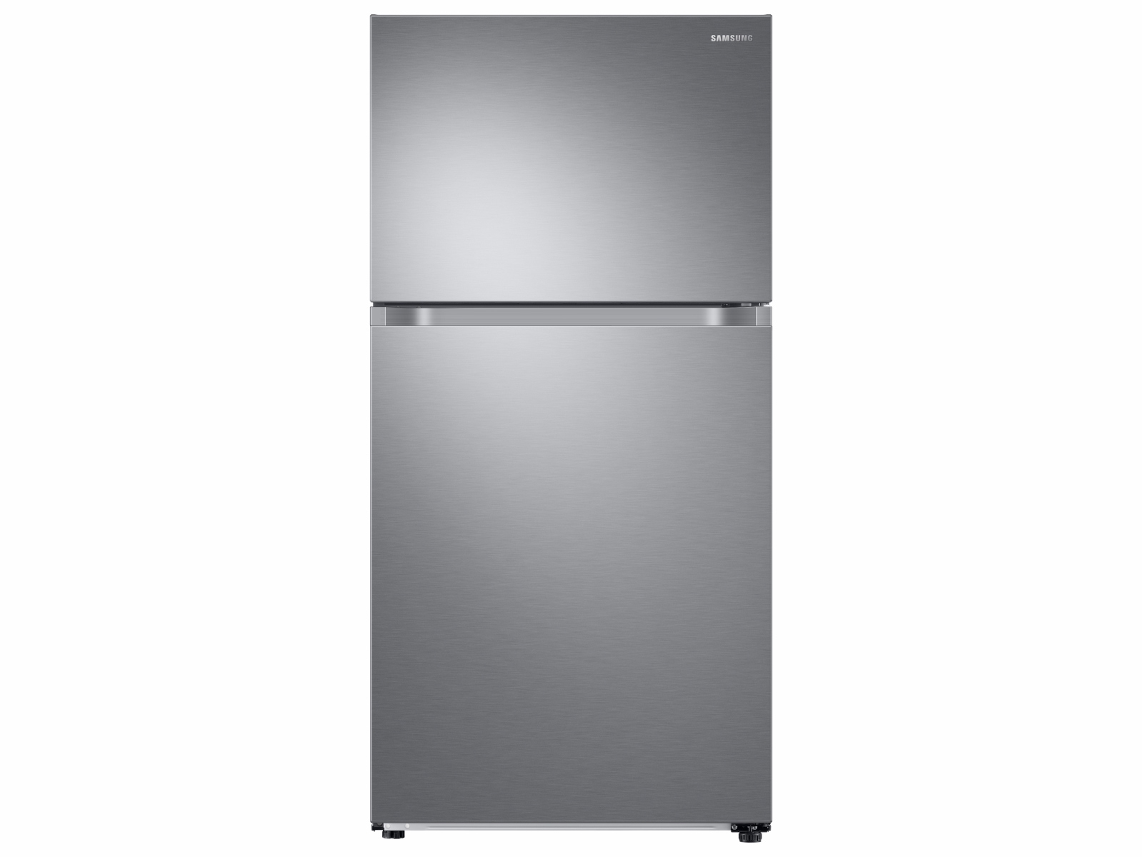 7.0 cu. ft. Frost Free Top Freezer Refrigerator in Stainless Steel Look