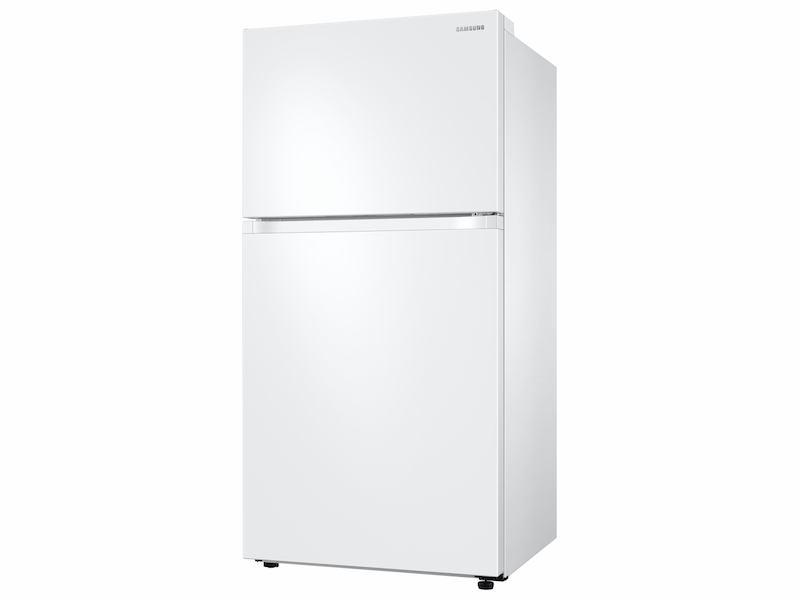 21 cu. ft. Top Freezer Refrigerator with FlexZone&trade; and Ice Maker in White