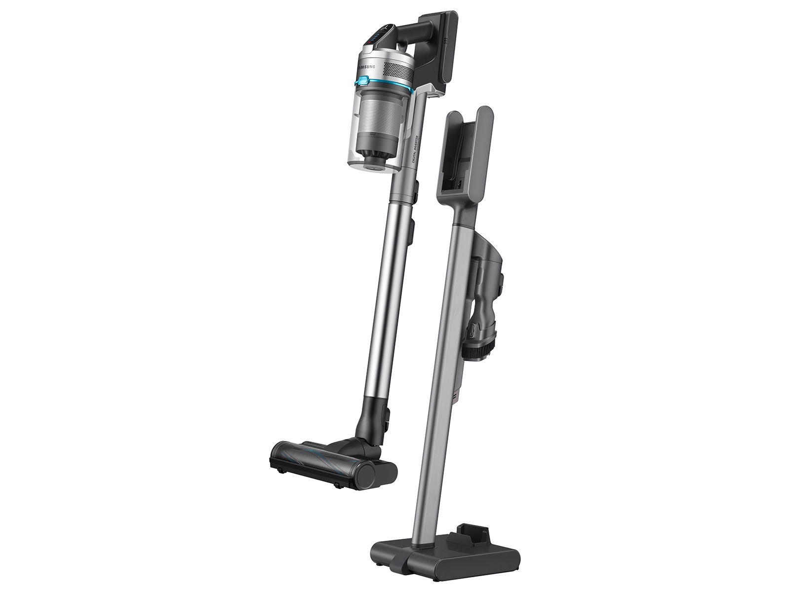 Jet VS90E Stick Vacuum with Turbo Action brush in Aqua ChroMetal