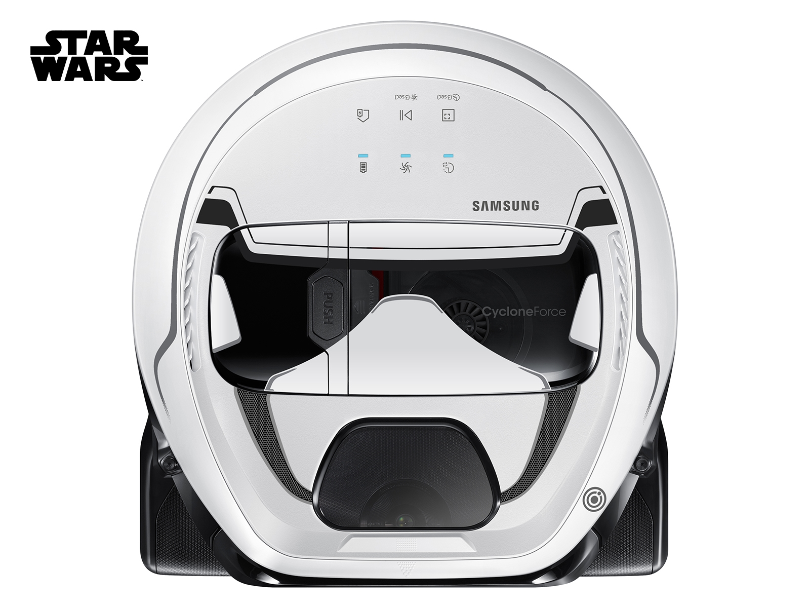 shuffle Blive opmærksom overførsel POWERbot™ Star Wars Stormtrooper Robot Vacuum: VR1AM7010U5 | Samsung US