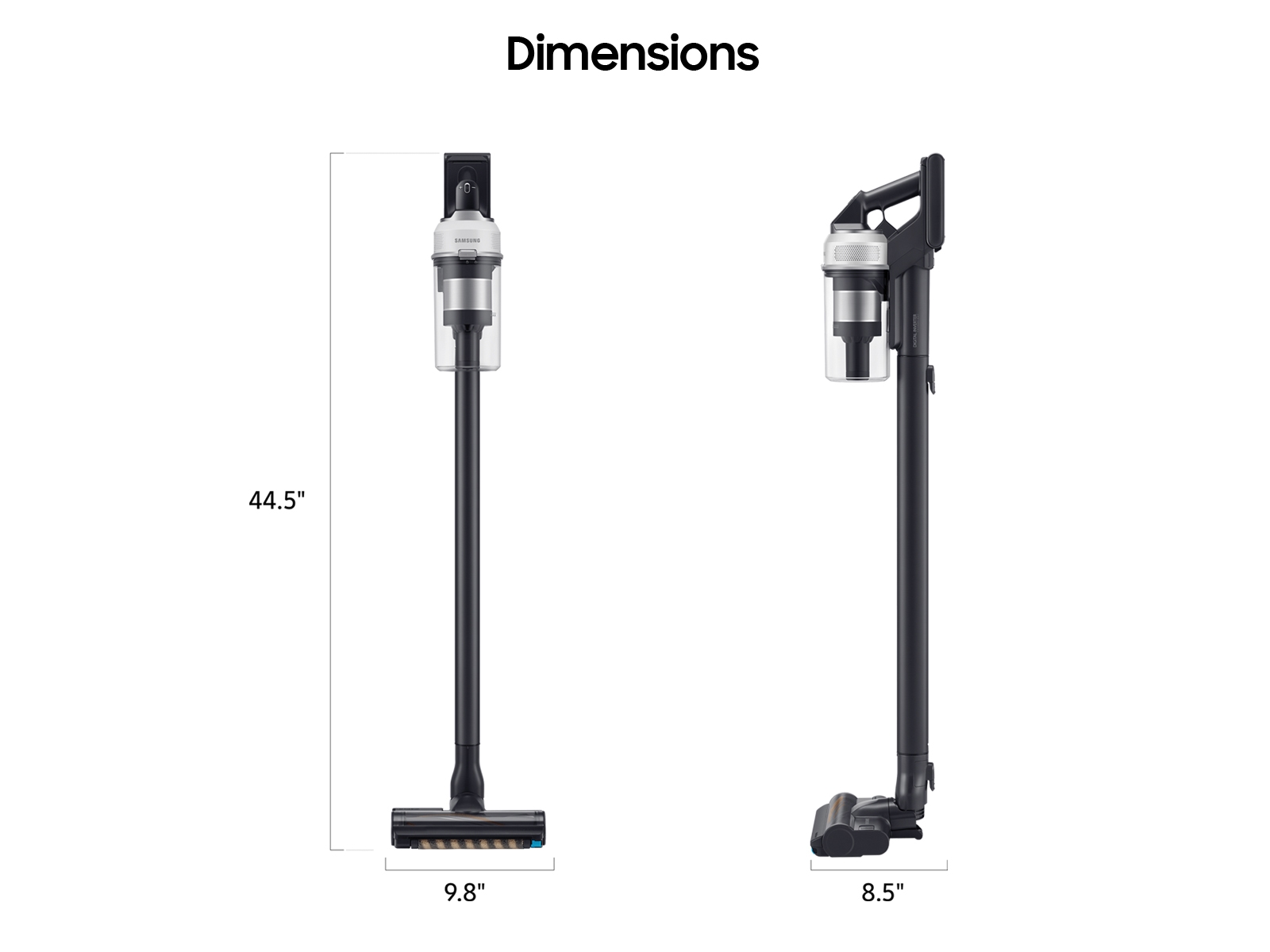 Thumbnail image of Samsung Jet&trade; 85 Lightweight Cordless Stick Vacuum in Misty White