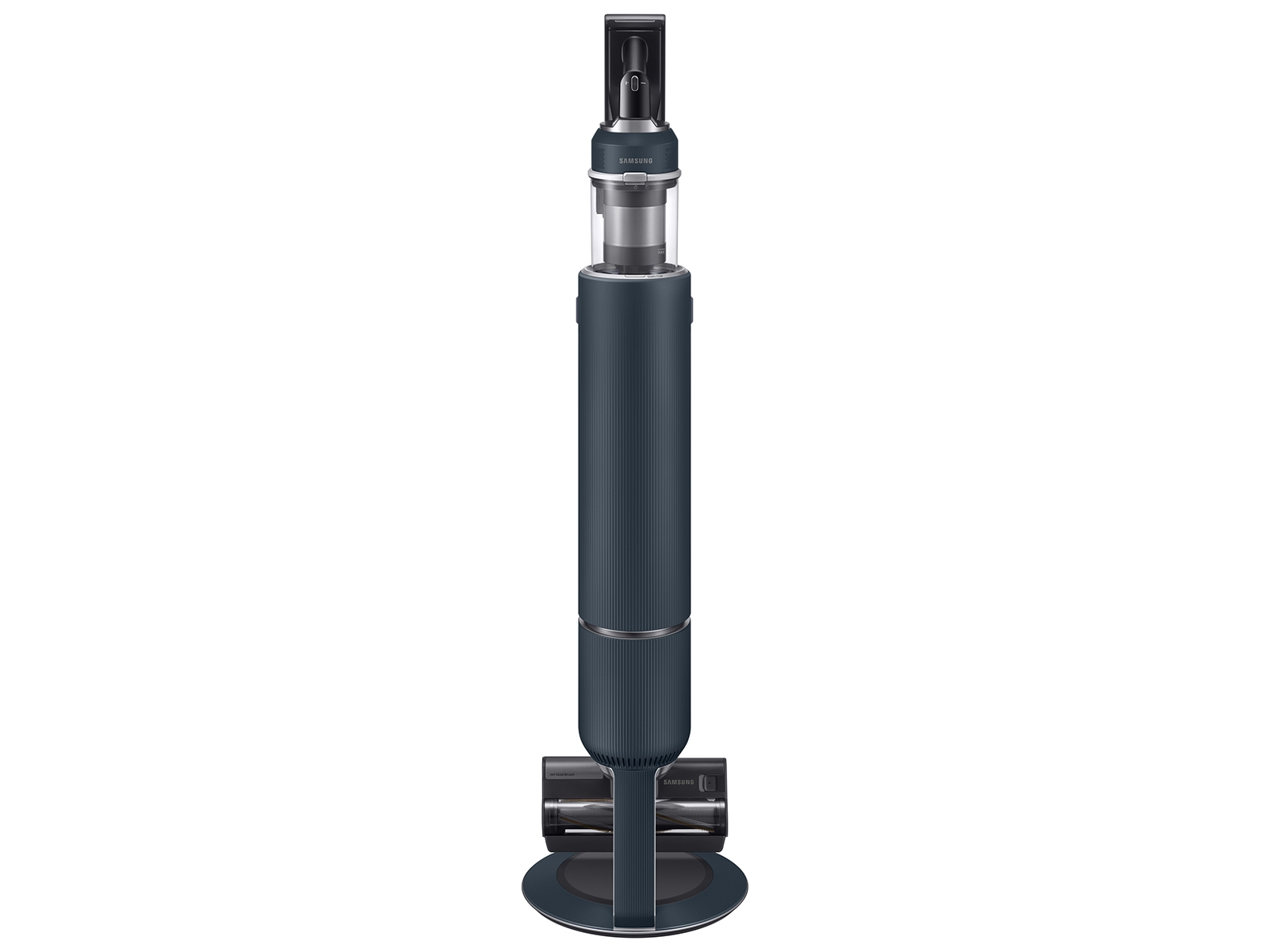 Bespoke Jet Cordless Stick Vacuum with All-in-One Clean Station in Midnight Blue | Samsung US