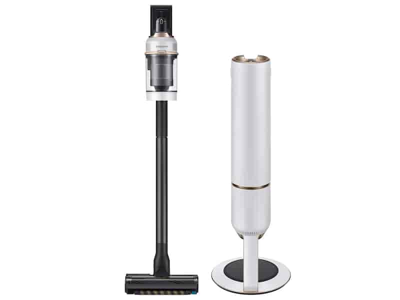 **Bespoke Jet™ Cordless Stick Vacuum with All-in-One Clean Station® in Misty White**