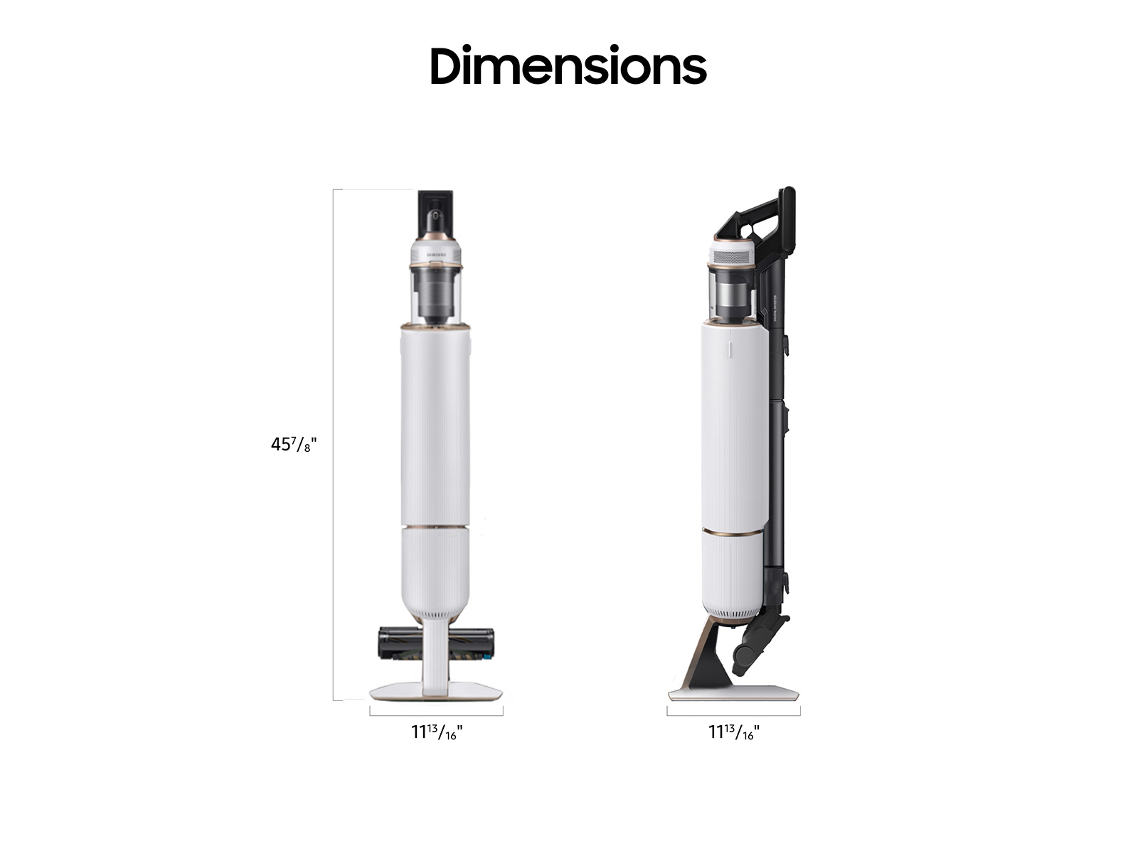 Thumbnail image of Bespoke Jet™ Cordless Stick Vacuum with All-in-One Clean Station® in Misty White