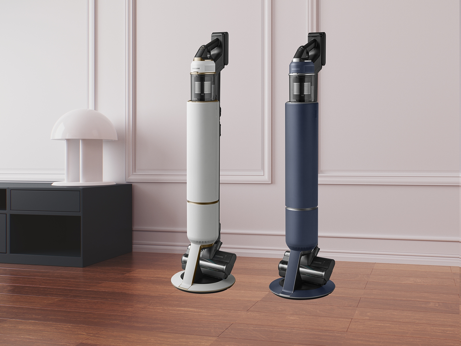 White Station® Stick in Jet™ Vacuum All-in-One US Bespoke Clean Misty | Cordless Samsung with
