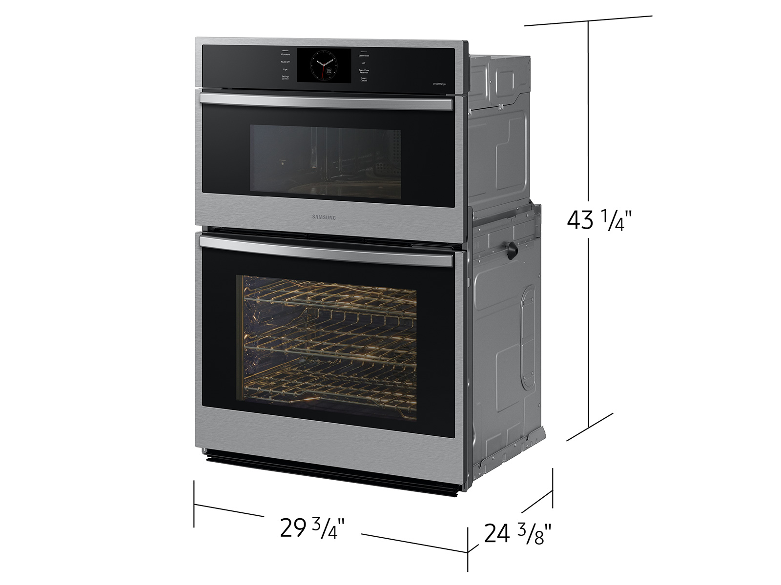 Thumbnail image of 30&quot; Microwave Combination Wall Oven with Steam Cook in Stainless Steel